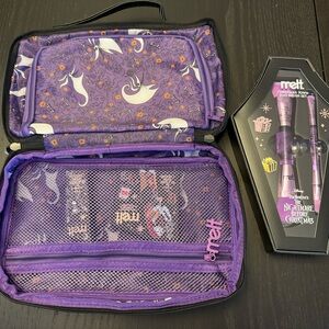 💄MELT COSMETICS Nightmare Before Christmas Makeup Collection + Brushes + Bag 💄